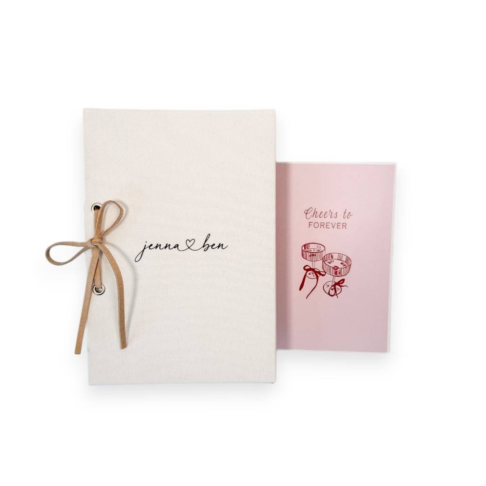 Personalised wedding card organiser