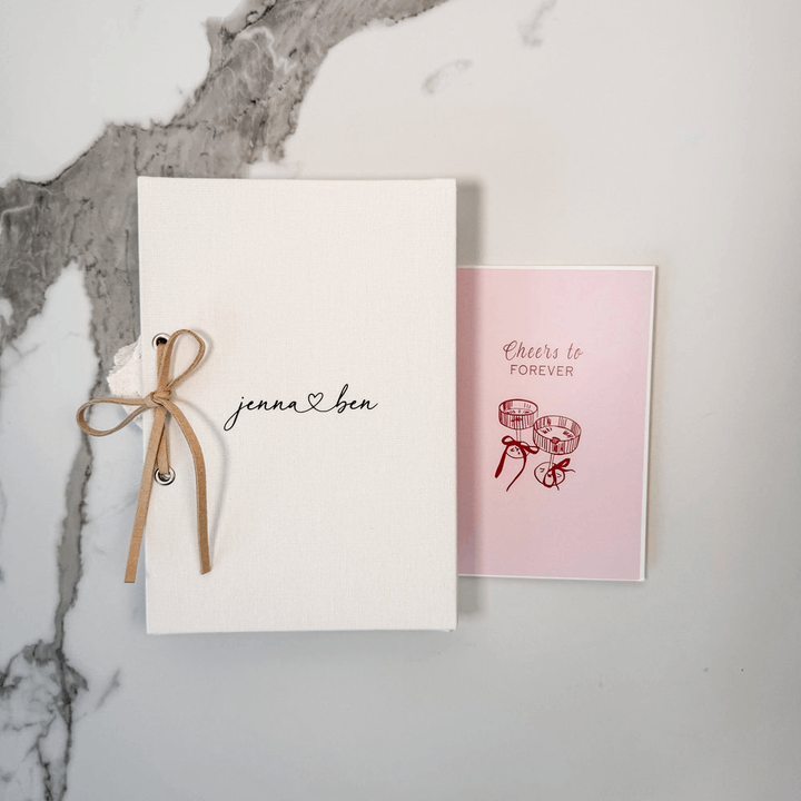 Personalised wedding card organiser