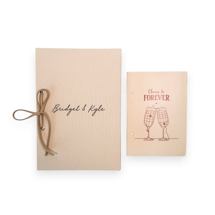 Personalised wedding card organiser