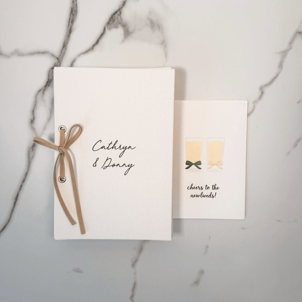 Personalised wedding card organiser