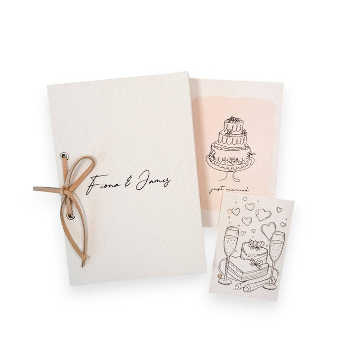 Personalised wedding card organiser