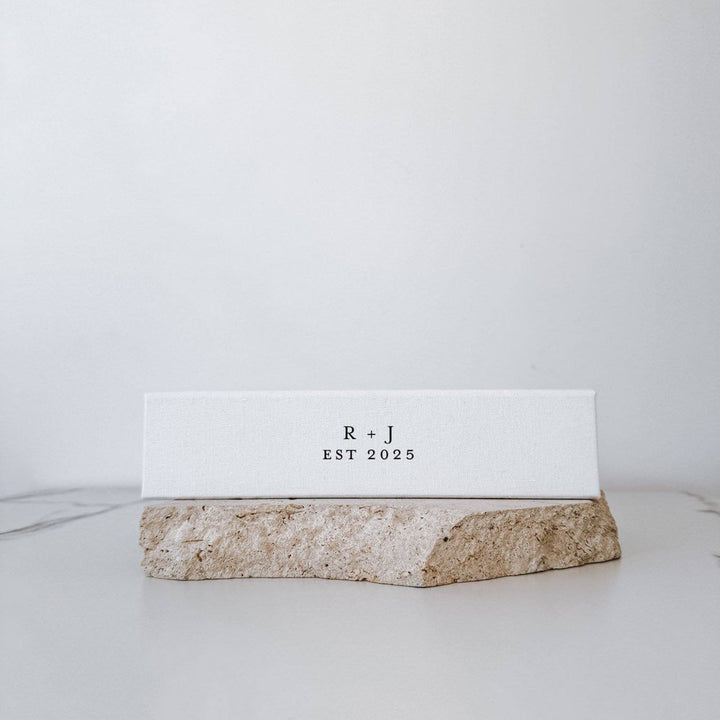 Personalised Text on Photo Album Spine