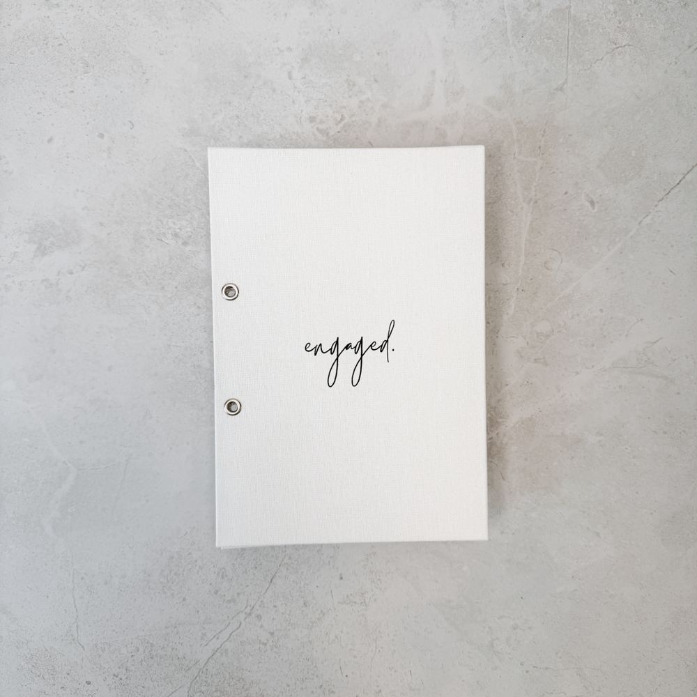 Personalised engagement card organiser