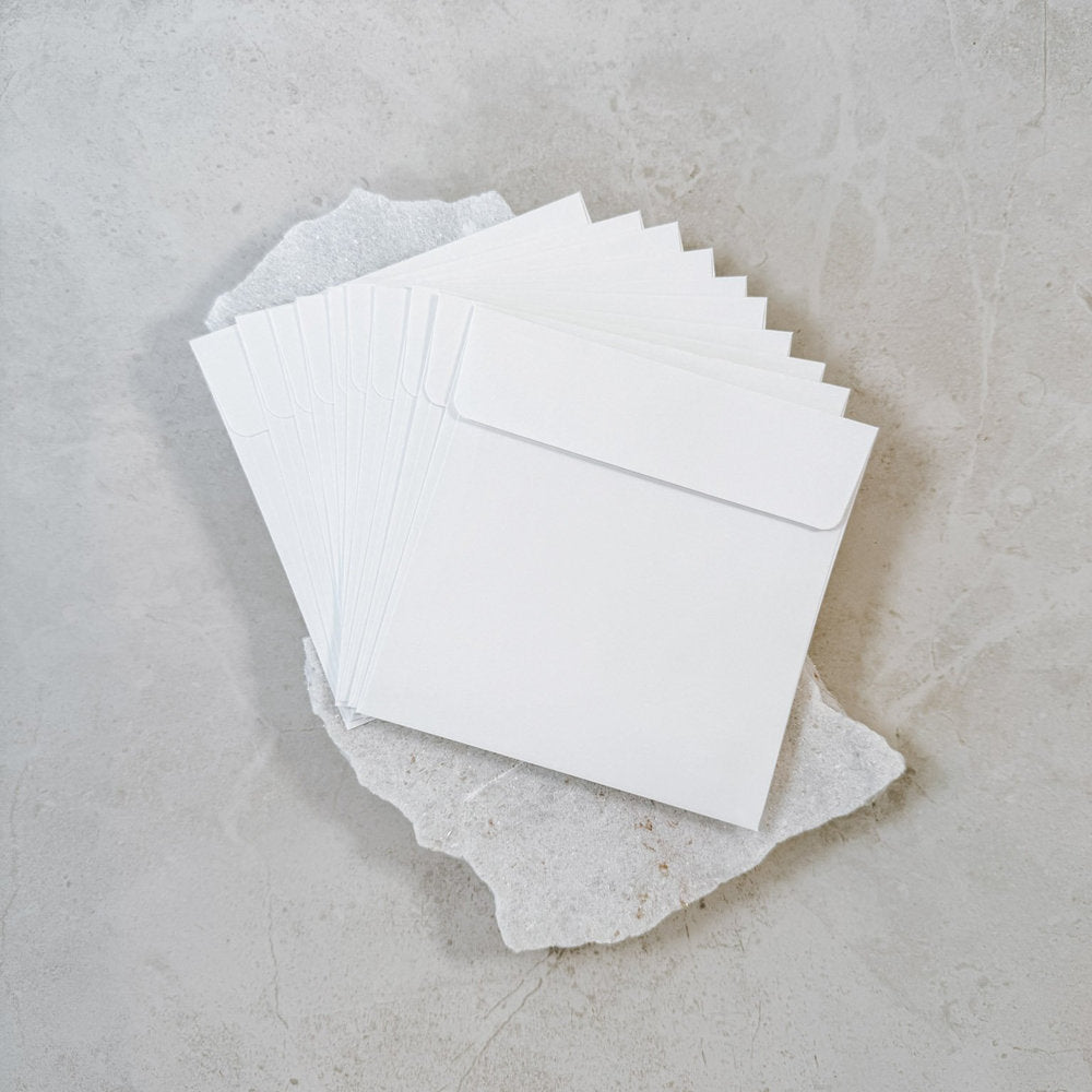 Square 15x15cm Envelopes For Guest Books Stick In