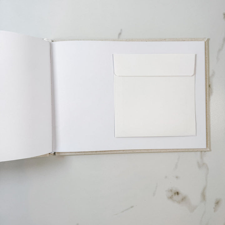 Guest Book Accessories Stick In Envelopes White