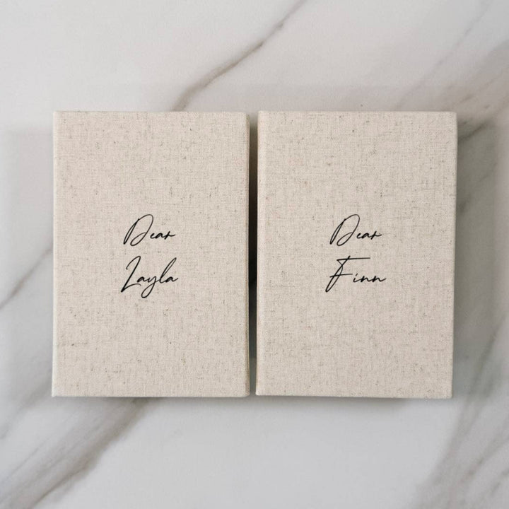 Custom Wedding Vow Books - Linen Vow Books D46