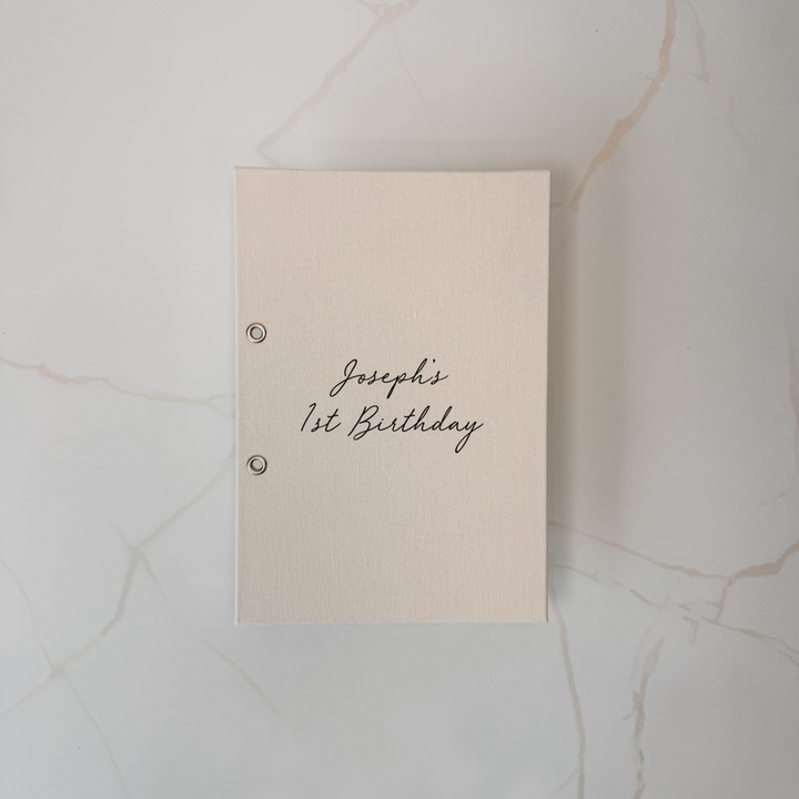 Personalised birthday card organiser