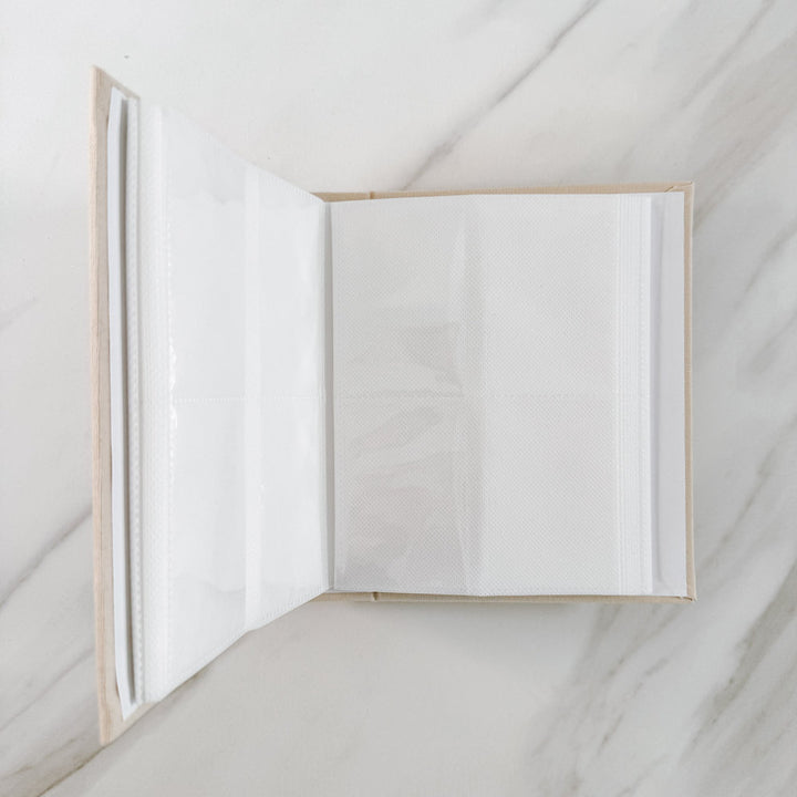 Custom Wedding Photo Album - Linen Wedding Instax Album D03