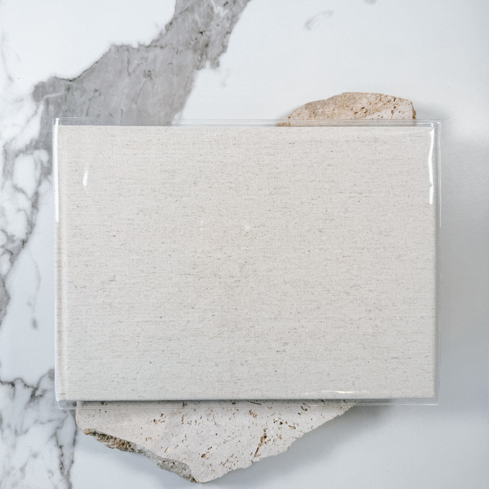 A4 Guest Book Protective Cover Custom Fitted