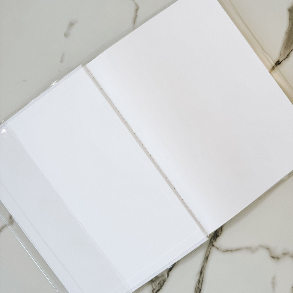 A4 Guest Book Clear Protective Cover Add On