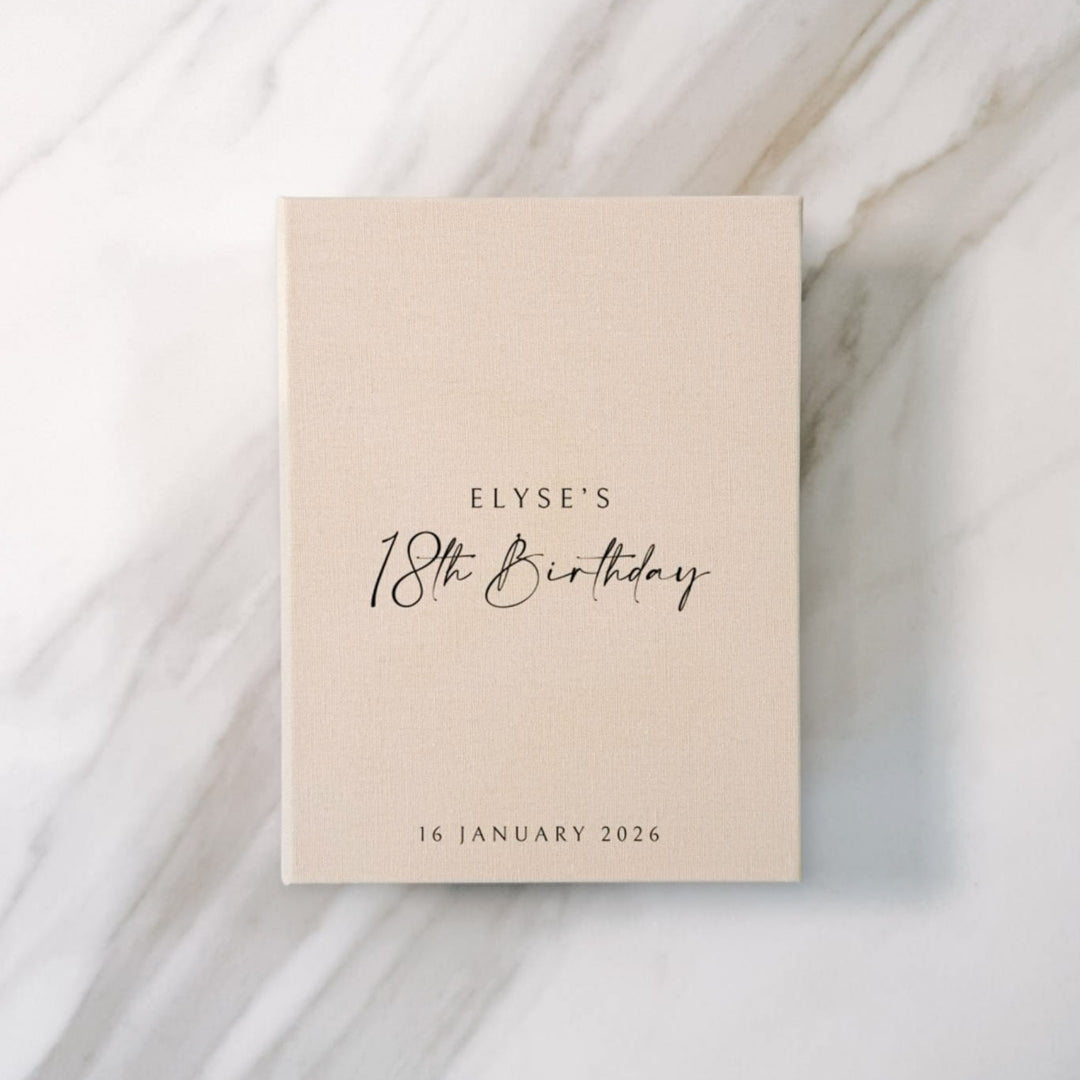Custom Birthday Photo Album - Birthday Instax Album D71