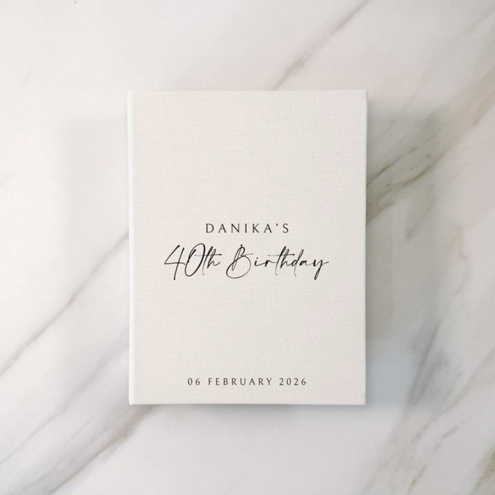 Custom Birthday Photo Album - Birthday Instax Album D71