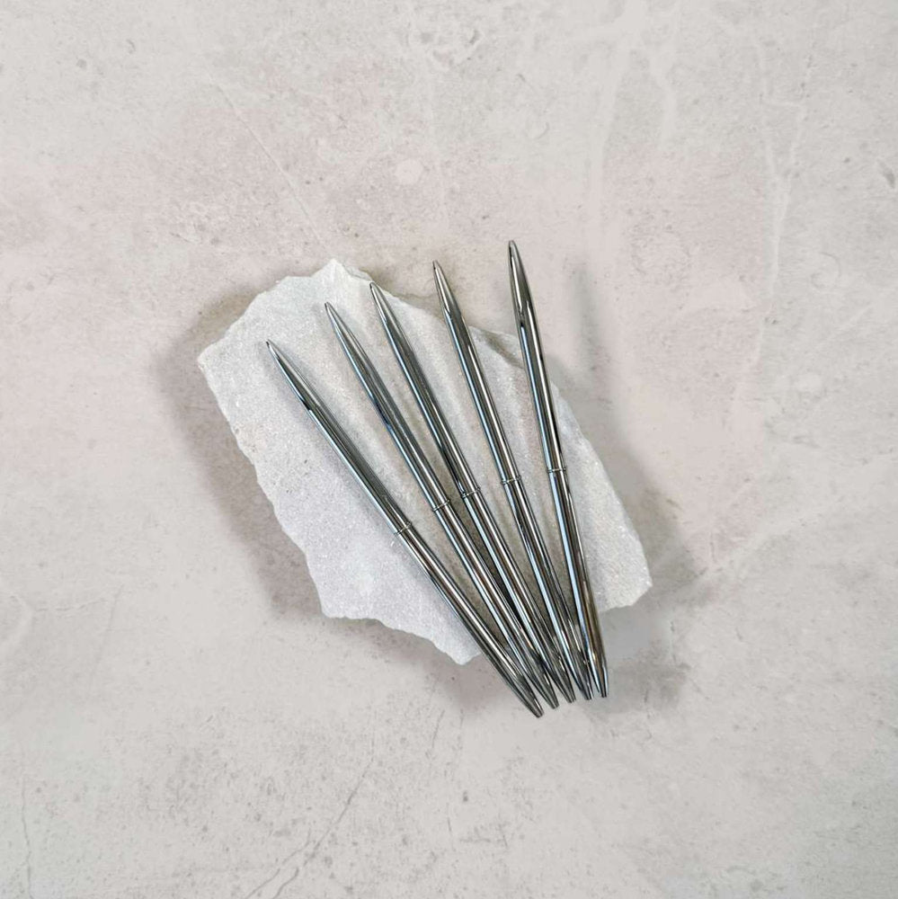 Silver Ballpoint Pen for Wedding Guest Books