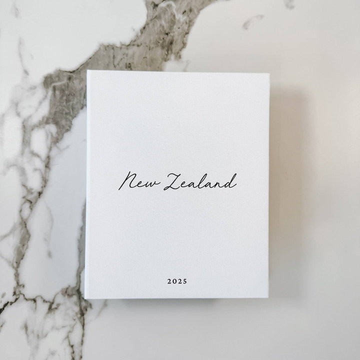 Travel Photo Album Keepsake Linen Finish Ivory