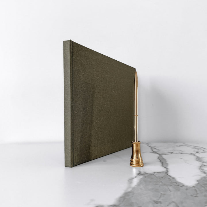 Guest Book Pen Set with Stand - Smudge Proof Writing Pen