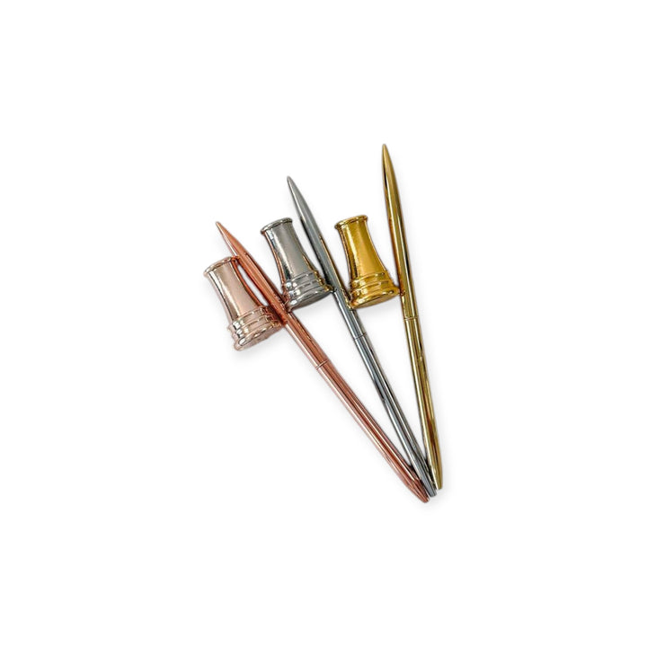 Guest Book Pen Set with Stand - Smudge Proof Writing Pen