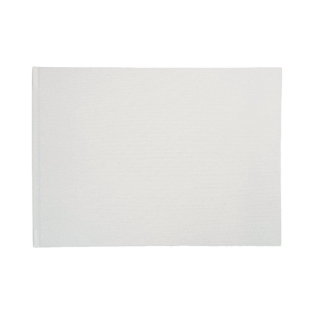 Wedding Guest Book SECONDS Linen Landscape